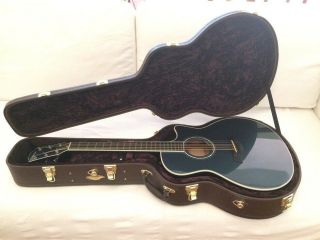 Taylor Custom GS (BTO) Acoustic Electric Guitar in rare cobalt blue GS6E,  614CE 10