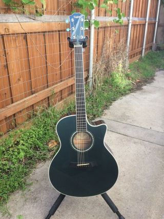Taylor Custom Gs (bto) Acoustic Electric Guitar In Rare Cobalt Blue Gs6e,  614ce