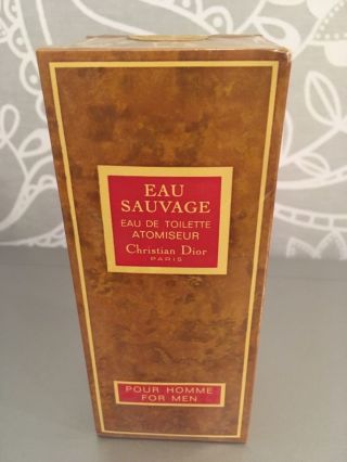 Rare Christian Dior Sauvage 112ml Vintage New&sealed