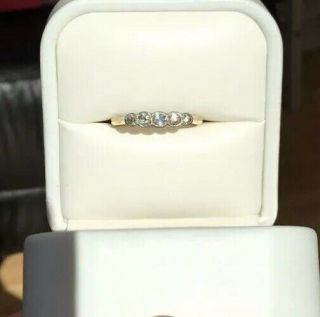 Ends Tonight A Really Antique Old Cut Diamond Ring Set In 18 Ct Gold
