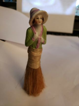 Antique China Doll Whisk Broom Made In Japan