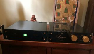 Rare.  Shindo Laboratory Aurieges Stereo Preamp W/power Supply