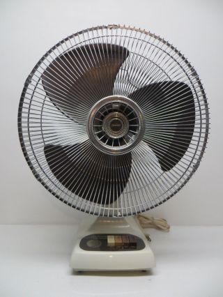 Vintage Sunbeam Oscillating Fan Model 2916 - 4