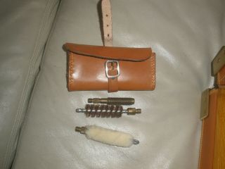 Very Rare Holland & Holland Leather and Oak Shotgun Case 5