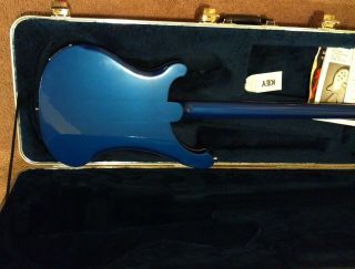 Rickenbacker 4003 Electric Bass Guitar - RARE Midnight Blue; w/case 2
