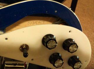 Rickenbacker 4003 Electric Bass Guitar - RARE Midnight Blue; w/case 5