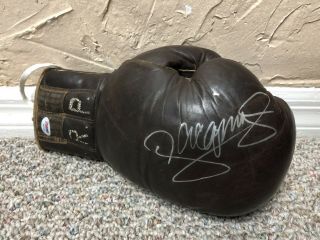 Manny Pacquiao Auto Signed Vintage Ww2 1940’s Benlee Boxing Glove Psa Marciano
