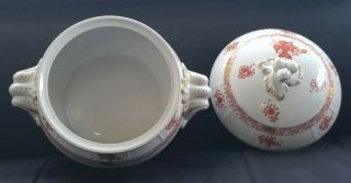 VINTAGE HEREND HUNGARY CHINESE BOUQUET SOUP TUREEN HAND PAINTED USSR FLEET 5
