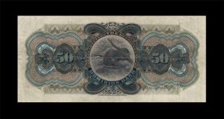 2.  1.  1925 DOMINION BANK OF CANADA $50 XX - RARE ( (VF)) 2