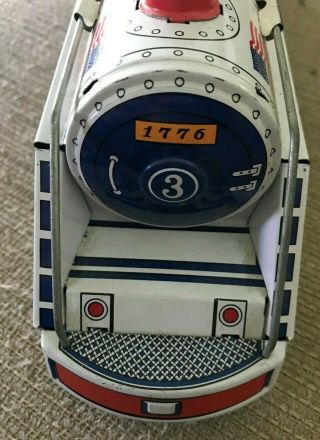 Modern Toys Tin Litho Spirit of 1776 Train Made in Japan Collectible 3