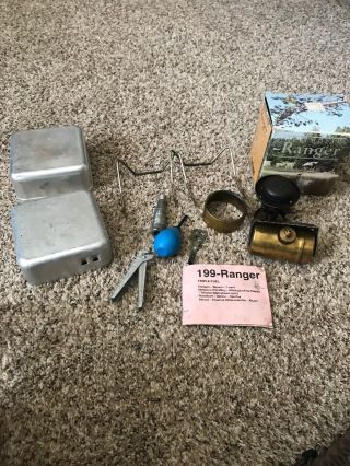 Optimus 199 Ranger Vintage Camp Camping Stove Rare 7