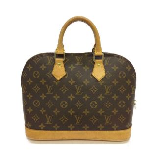 Authentic Louis Vuitton Alma Hand Bag M51130 Monogram Canvas Vintage Lv