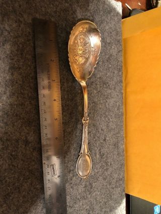 Coin Silver F.  A.  B.  & Co.  Monogrammed Berry Spoons?