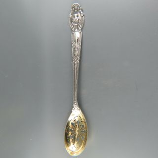 Tiffany Sterling Renaissance Olive Spoon 1905