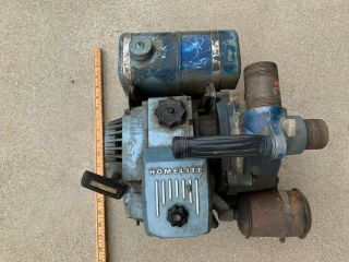 Xl Automatic Homelite Water Pump Chainsaw Motor Vintage Engine