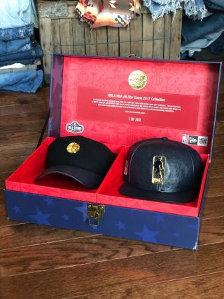 NBA All Star Game hat 1 of 300 Orleans 2017 Rare Limited Premium Era 2