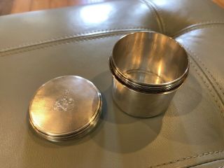 1905 Charles & George Asprey Sterling Silver Tea Box Case For Teapot England 8