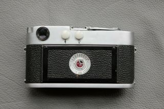 Leica M2 - R (M2 with M4 rapid load) rangefinder camera - rare CLA ' d and 3