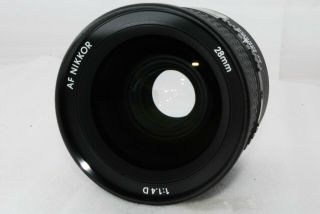 " Rare Near " Nikon Nikkor Af 28mm F/1.  4 Auto Focus Lens 2773