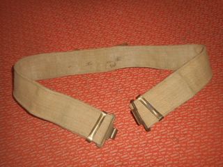 Great Britain Army: Ww2 1942 Idian Army - 1942 Wwii Webbing Belt