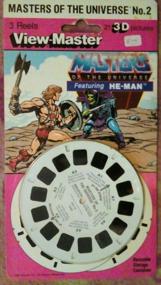 He Man & Masters Of The Universe View - Master Reels 3pk In Packet