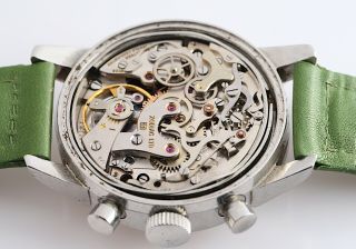Vintage Zodiac Rare Le Loche Panda Dial Cal.  72 Chronograph Wristwatch 9