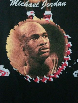 Vintage 90 ' s Chicago Bulls T - Shirt Rare Rap Tee Bootleg Jordan Pippen Rodman 8