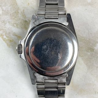 Vintage Rolex Submariner Dive Wristwatch Ref.  5513 Gloss Dial 1980s NR 9