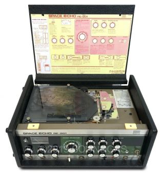 Roland Re - 201 Space Echo Soundgas Serviced Vintage Tape Echo - Inc.  20 Vat