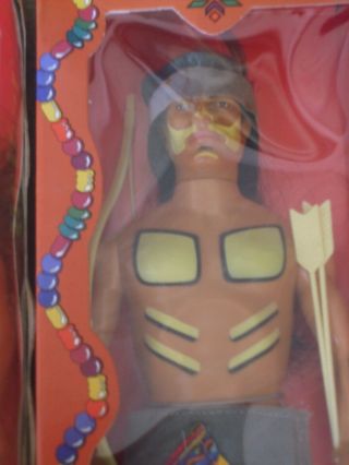 VINTAGE TOYS TOTSY INDIAN DOLL NATIVE AMERICAN BRAVE 12 