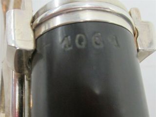 A.  Barre Paris Vintage English Horn Cor Anglais sn 1064 w/ Case & 2 Staples 4