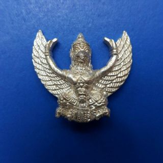 Garuda Metal Change Bad Luck To Good Rich Prosperity Anti - Ghost Thailand Amulet