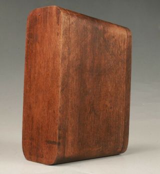 CHINESE WOOD JEWELRY BOX HAND - PAINTED BODHISATTVA OLD SPIRITUAL COLLEC GIFT M 4