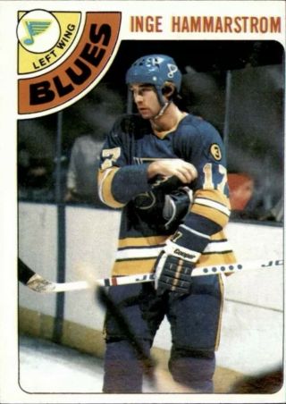 Vintage 1977 - 78 St.  Louis Blues game worn gamer hockey jersey Doug Grant 29 10