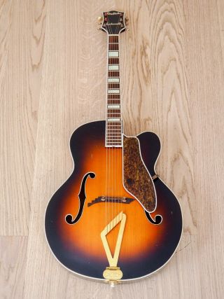 1954 Gretsch Synchromatic 6030 Constellation Vintage Archtop Acoustic Guitar 2