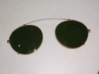 Oliver Peoples Op - 7 Sunglass Clip 44mm Vintage Nos Eyeglass Frames