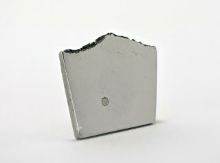 Hoba Meteorite Partial Slice 6.  78g - Iron Ivb - Very Rare Iron Ataxite - Top