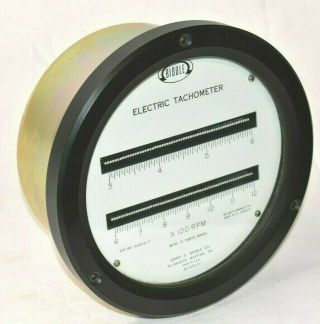 James G.  Biddle 243257 Electric Tachometer X 100 Rpm 8.  5 " Vintage Nos 310600 - 7