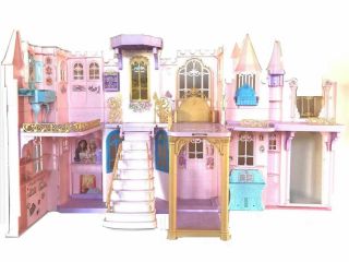 Barbie Dream House Princess Pauper Castle Doll House For Barbie Vintage