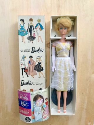 Vintage Barbie Bubble Cut Japanese Exclusive Dressed Box Orange Blossom Mib