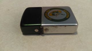 Vintage 1960 ' s Green Bay Packers Lighter Storm King 6