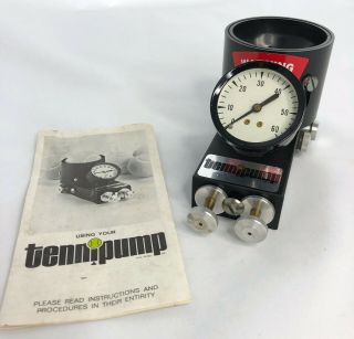 Tennipump Vintage Tennis Ball Pressurizer Pump For Re - Using Tennis Balls