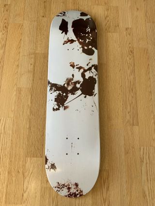 Christopher Wool X Supreme Brown Skate Deck Edt Of 500 From 2008,  Hyper Rare