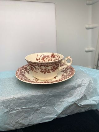 Vintage Copeland Spode Tea Cup And Saucer Sn 001