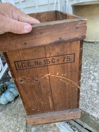 Merck and Co Wooden Box 5