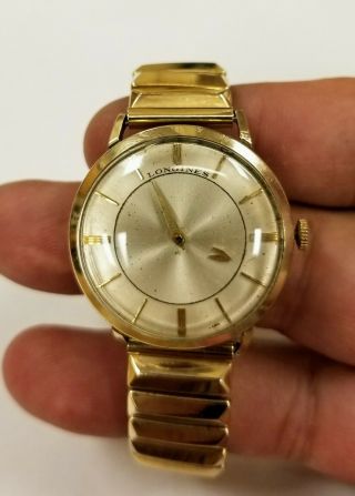 Vintage Longines Mystery Dial Mens Wrist Watch