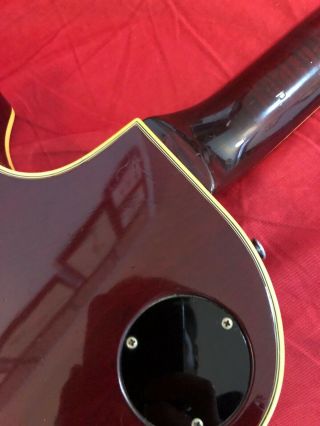 Vintage Gibson Les Paul Custom 1976 Wine Red 11