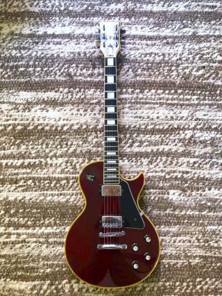 Vintage Gibson Les Paul Custom 1976 Wine Red