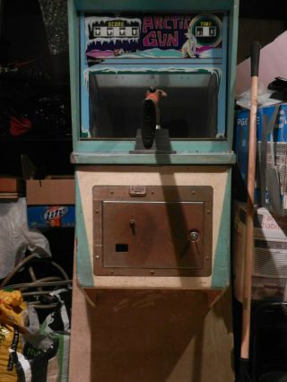 Rare Vintage Williams Arctic Gun Coin Operated Arcade Game