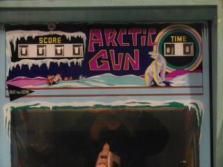 RARE Vintage Williams Arctic Gun Coin Operated Arcade Game 2